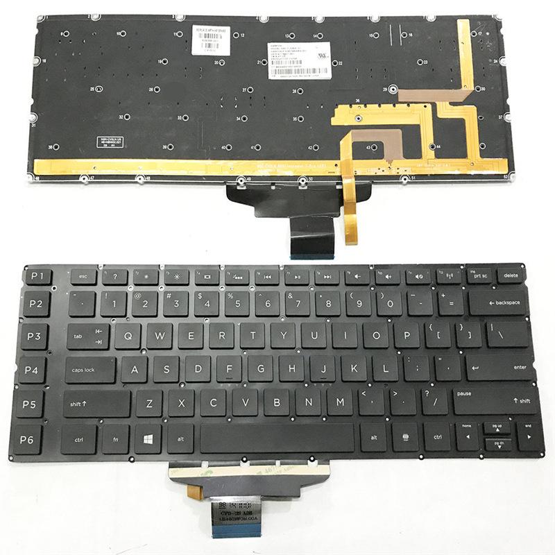 HP OMEN 15T Series Keyboard Replacement (Models: 15-5000, 5100, 5113, 5250NF, 5024TX)
