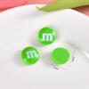 Çizgi Film M&M's Makaron Çikolata Reçine Takı Telefon Kılıfı ve Stand Yama