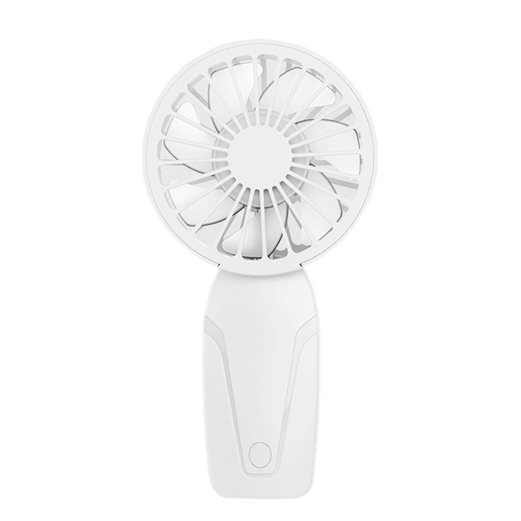 Handventilator 600mAh Akku Tragbarer Handventilator Batteriebetrieben mit 3 Geschwindigkeiten für Reisen im Freien