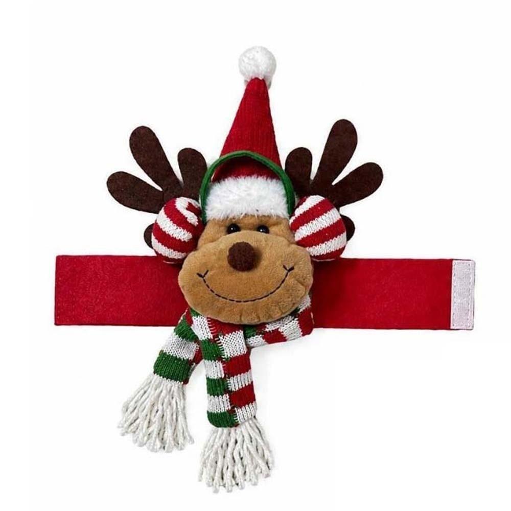Bright Color Christmas Curtain Tieback Creative Design Cartoon Window Fastener Living Room
