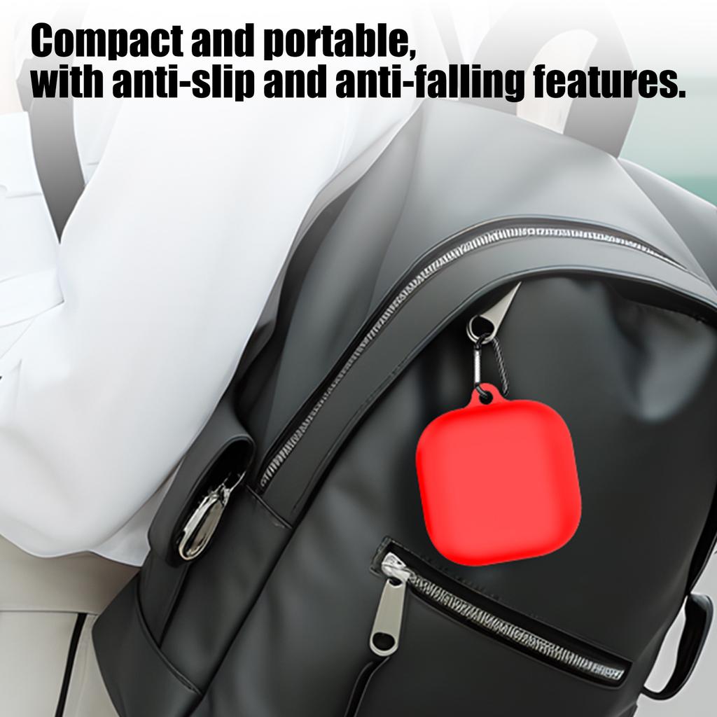 Dustproof Silicone Case Shockproof Earphone Protective Case Flexible Design Multiple Color for Clip WF-LC900