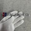 1pc Metal Emblen ALPINA Lettering Badge Durable Vehicle Accessory Enhances Aesthetics Compatible with Multiple Car Models Stylish and Practical