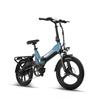 MIHOGO RX2.4 Bicicletta Elettrica per Adulti All Terrain Motore 500W Batteria 48V12.8AH Bici Elettrica Off-Road Pneumatici Grassi 20 Pollici e-Bike Pieghevole da Montagna