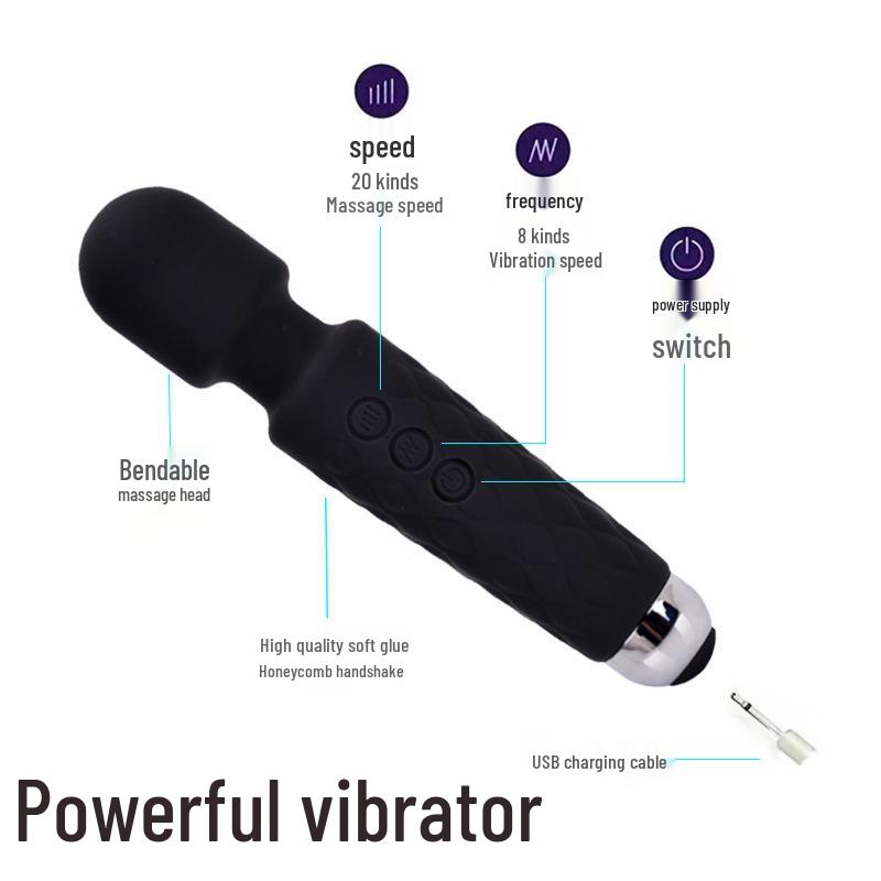 Intense Vibration Women's Knight Vibrator for Clitoral Stimulation and Self-Pleasure