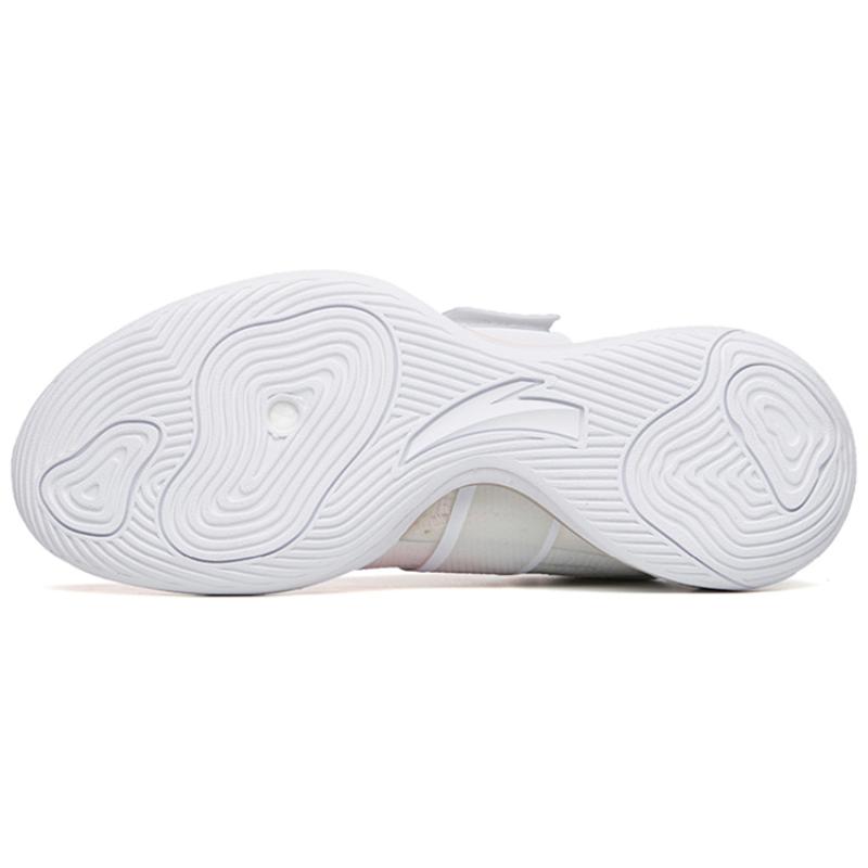 Anta Water Flower 4 Basketball Shoes Men's Low Top White/Pink Sneakers 112221602-7