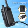 Baofeng UV-5R Mini Dual PTT Walkie Talkie Bluetooth 5W 5Rmini Bluetooth Programming Type-C Charging For Hotel Restaurant Walking