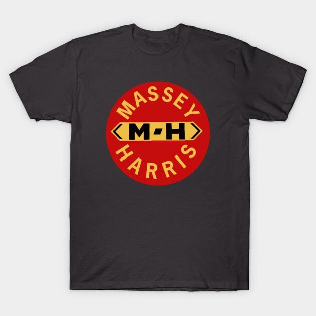 

Massey Harris Tractors and Farm Equipment USA T-Shirt Vintage Men s High Quality Printed Loose in Summer Casual O-neck S разноцветный