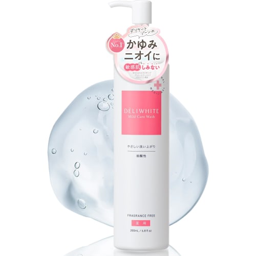 

DeliWhite Delicate Zone Soap, Liquid Type [Itching, Odor, Moisturizing Care] Certified by the Ministry of Health, Labor and Welfare / Fragrance-Free /