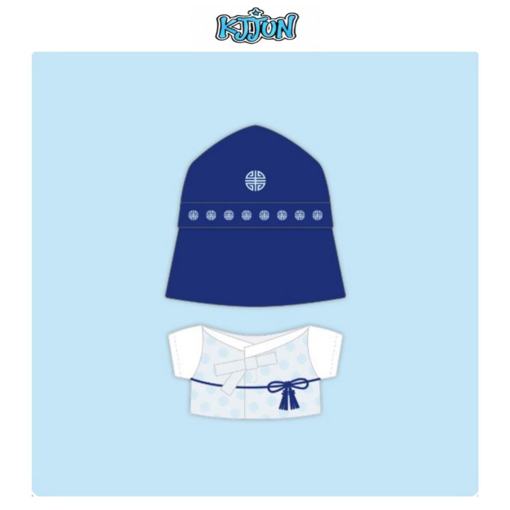 (ВЫСКАКИВАТЬ) СТОЯЧАЯ ПЛЮШЕВАЯ ИГРУШКА SKZOO В ОДЕЖДЕ СЕУЛская Версия. PLUSH OUTFIT SEOUL Ver