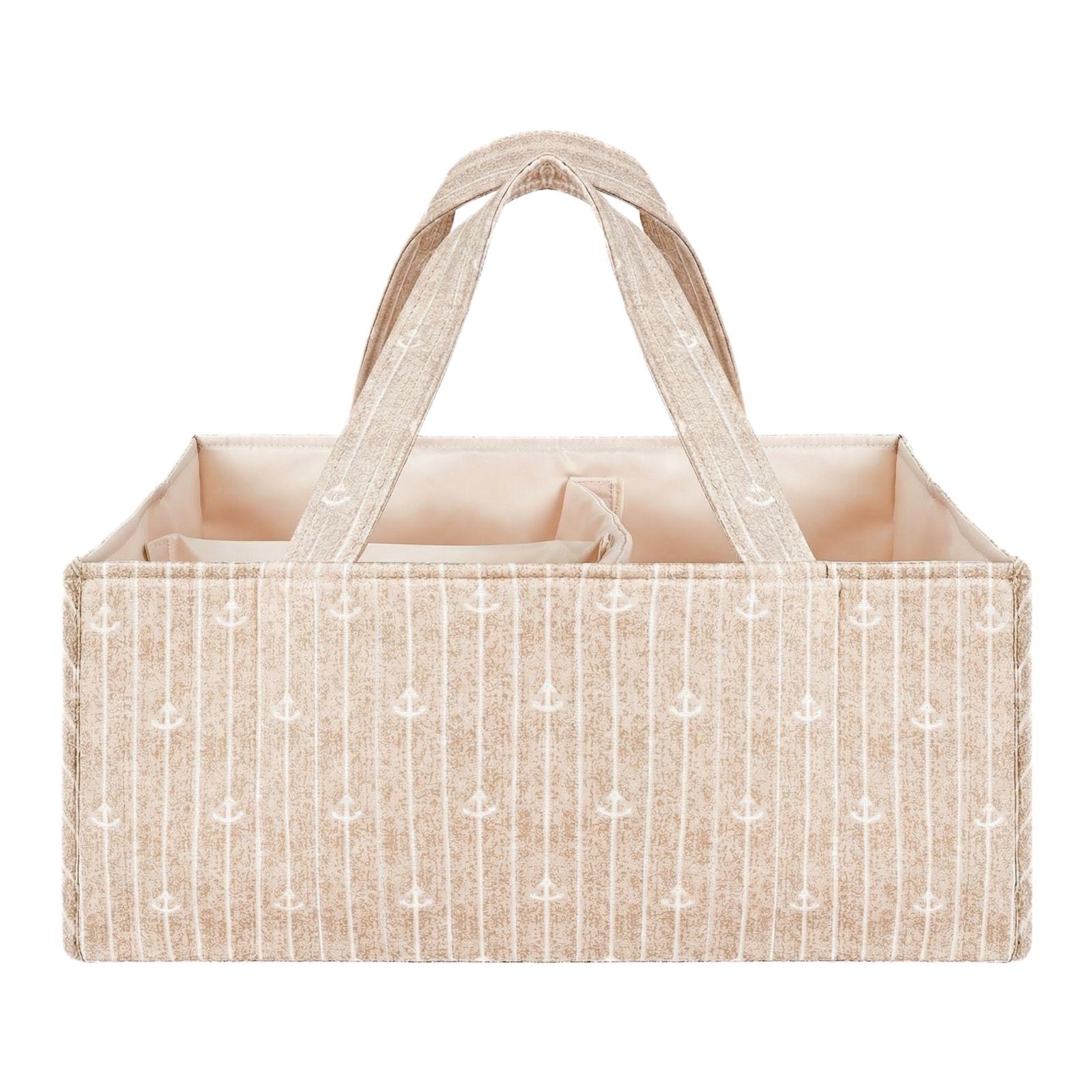 

Multifunctional Mommy Bag Portable Diaper Storage Bag One Size білий