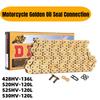 Motorcycle Chain Oil Seal Chain DID O-Ring 428 DID Chain 136 Link 520 525 530 Chains 120 Links for Yamaha Suzuki Dirt Bike ATV