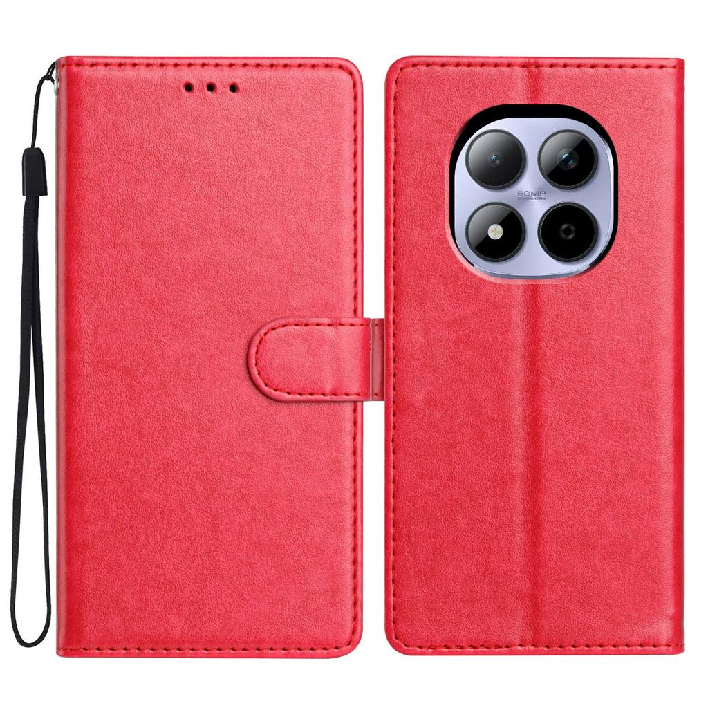 For Xiaomi Redmi Note 15 Pro 5G (Global) Leather Case Wallet Stand Phone Cover with Handy Strap