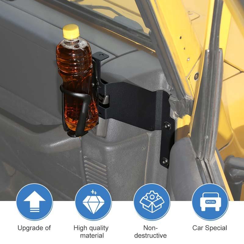 Car Central Console Water Cup Mobile Phone Stand Bracket  Fit For Jeep Wrangler TJ 1997-2006 Car Interior Accessories