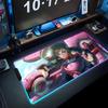 Dva Mouse Pad RGB Gaming Mousepad Big LED Pad PC Desk Mat Luminous Mouse Pad Large Keyboard Mats Table Rug With Backlit