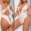 New  Sexy Lingerie Woman Erotic Pajamas Lace Open Crotch Sex Clothes Babydoll Erotic Transparent Body Sexy Lingerie  Dress