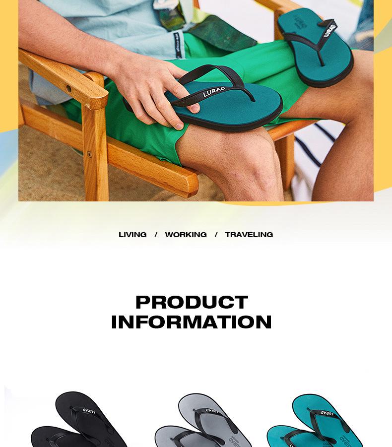 Unisex Summer Flip-Flops: Stylish Non-Slip Beach and Outdoor Sandals