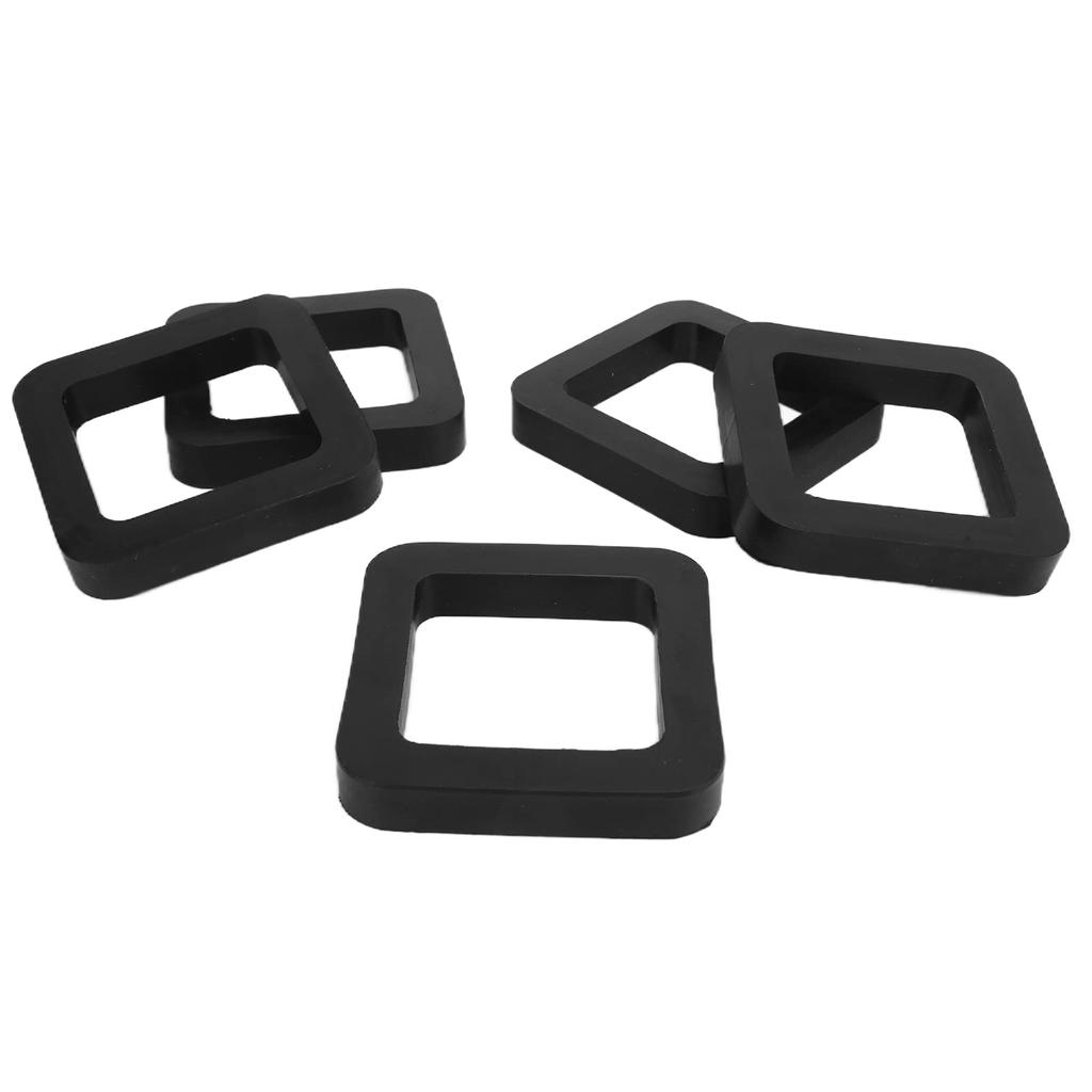 5PCS Tow Hitch Receiver Silencer Pad Trailer Cushion Auto Accessory 2" / 2.0in Universal Noise Elimination Cushion Provision