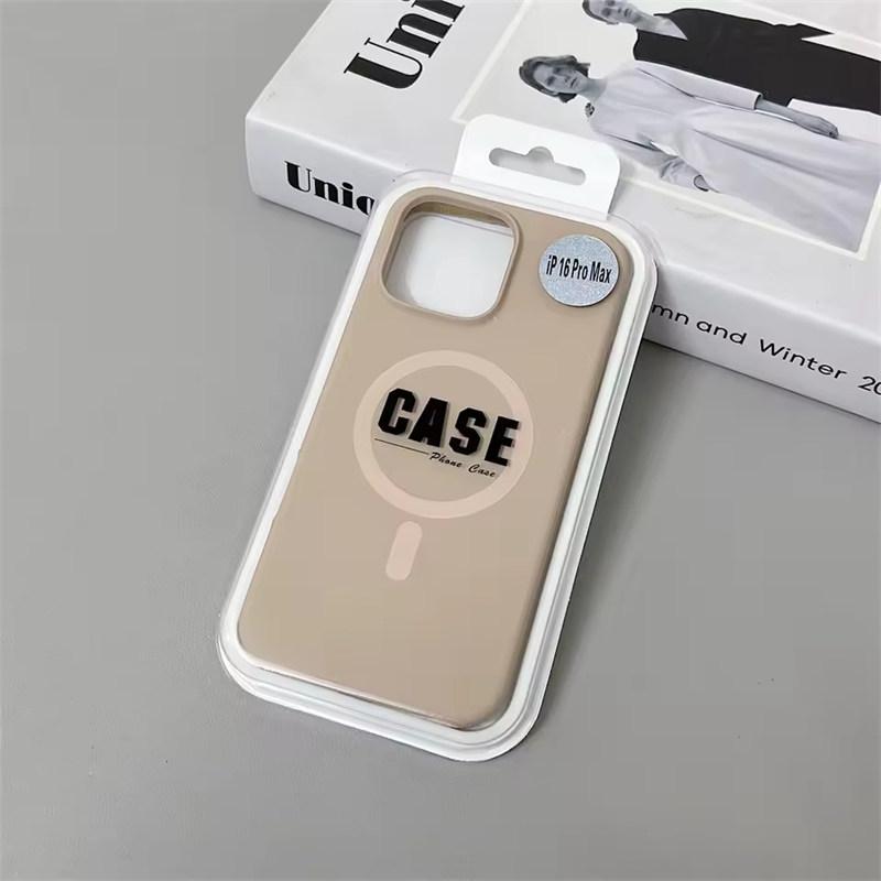 

Официальный такой же чехол из жидкого силикона для iPhone17 16 15 14 13 12 Pro Max Magsafe Беспроводная зарядка Магнитная крышка iPhone 17 Pro золотой