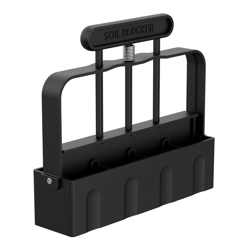 2025+ Soil Block Maker Soil Blocker with Grip Handle Soil Blocking Tool for Seedlings Garden Tools China Mainland