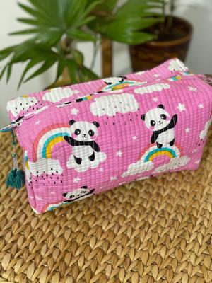 MEDIUM Multipurpose Quilted Pouch/ Bag