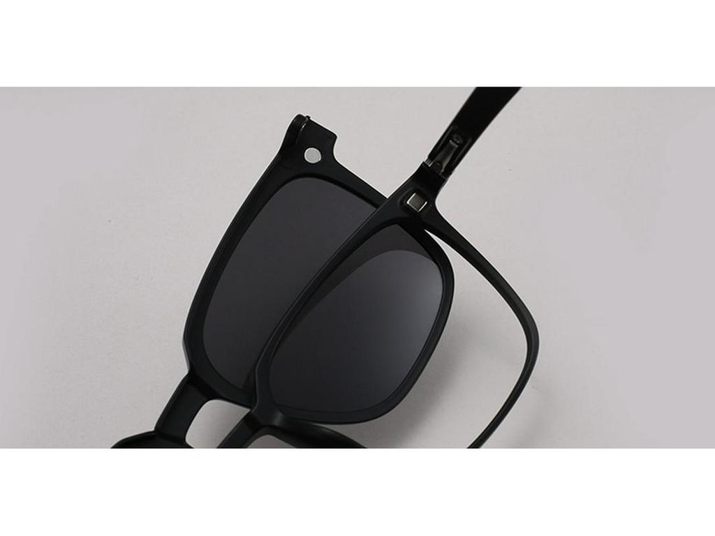 TJ2190 Unisexová sada slunečních brýlí tři v jednom s magnetickým polarizačním klipem