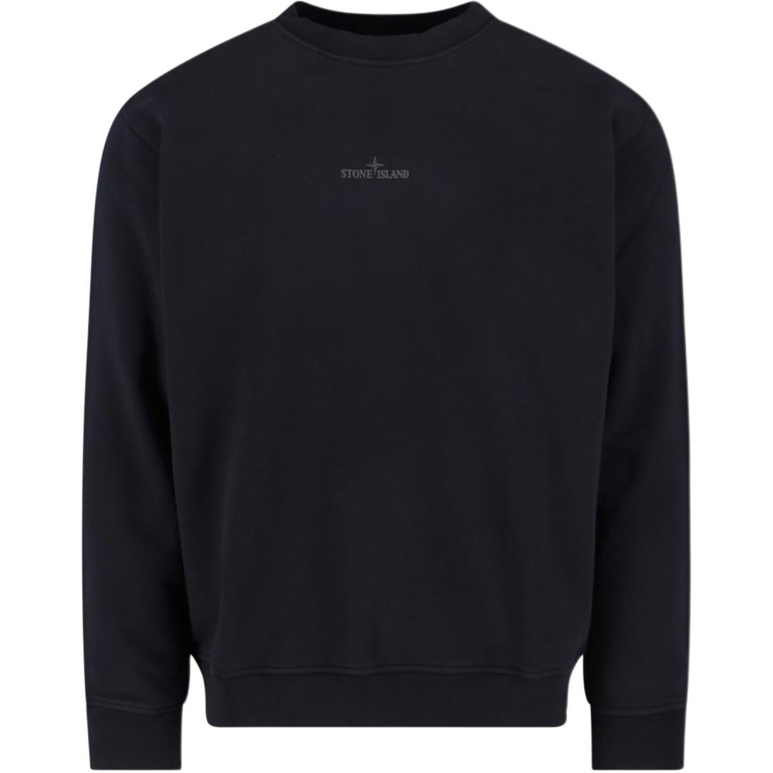 

STONE ISLAND Логотип Свитшот с круглым вырезом и длинным рукавом Мужской свитшот Черный K2S156100018S0195-V0029 M