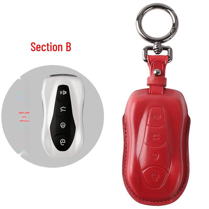 

Geely Boyue/Emgrand/Xingrui/Xingyue Cowhide Key Case