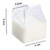 1Pc 300Ml Halb Pint Milch Karton Stil Kreative Mini Creamer Krug Glas Milch Becher