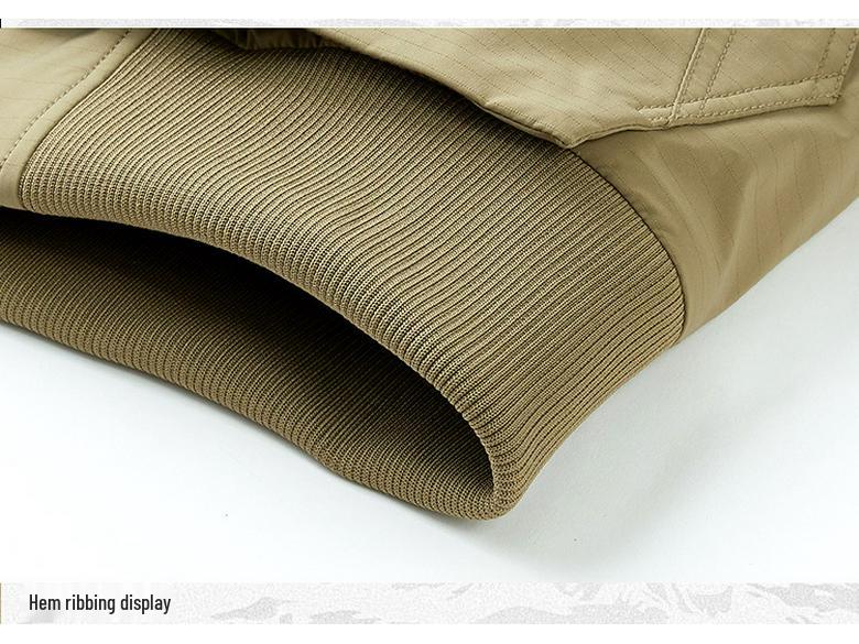 Men's Autumn/Winter Thick Cotton Jacket with Fashionable Baseball Collar - Casual American Workwear, Windproof, Warm Outerwear