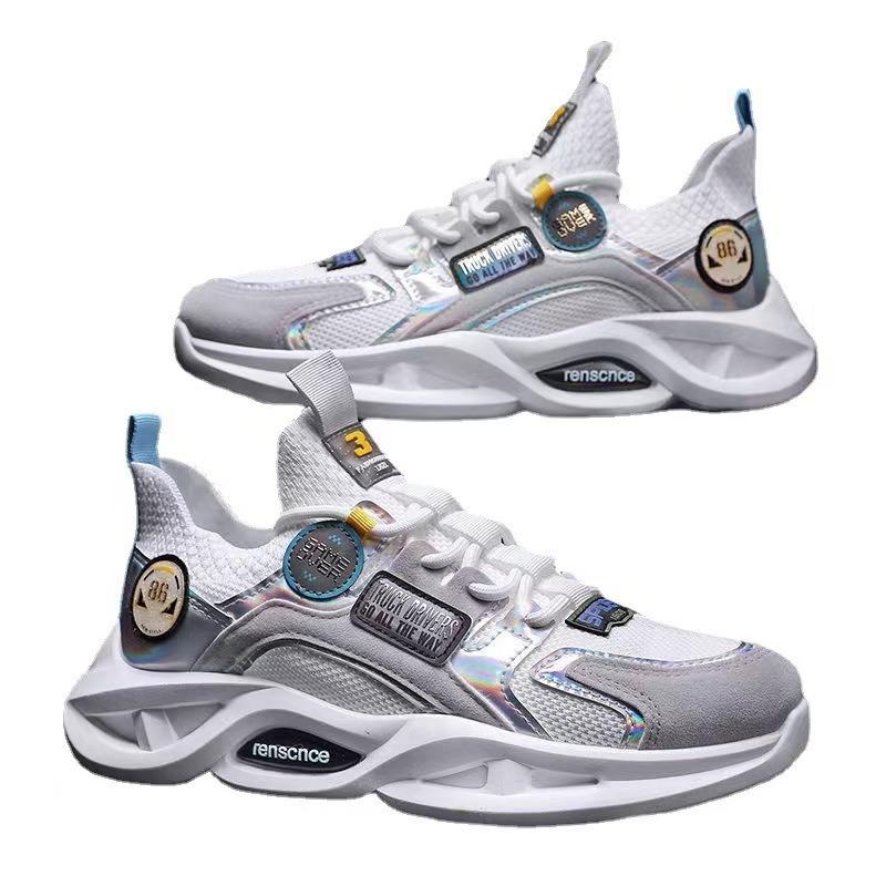 New men's shoes fashionable breathable casual shoes trendy shoes loafer lightweight wear-resistant single shoes men