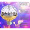 2 Pcs Colorful Rotating Magic Ball Light, Party Lights Disco Ball With Sockets Led Rgb Strobe Stage Light For Party