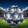 Corpse Bride Print Size 5 Soccer Ball, PU Wear Resistant Football for Match Training and Daily Practice, Birthday Gift for Soccer Fans