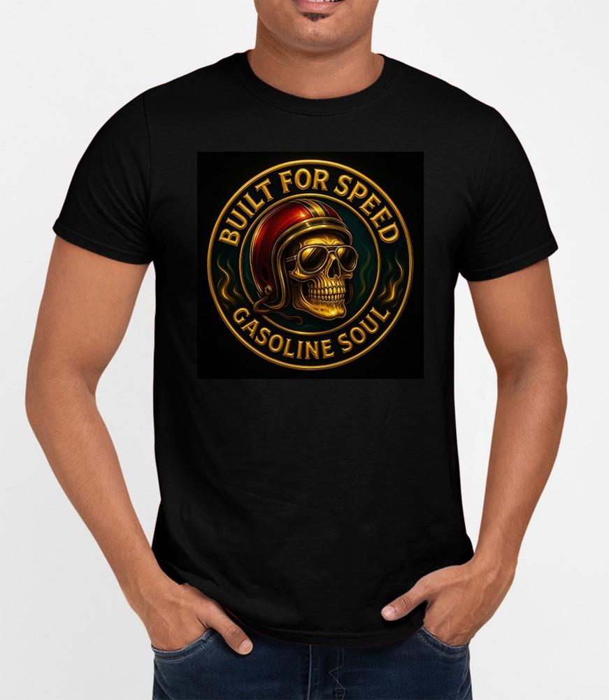 

Built For SpeedBiker 80s T-Shirt Cool Retro Movie Film Classic Tee Gift Xmas Unisex T-Shirt XXXL