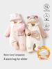 Newborn Baby Bodysuit - Winter Cotton Outerwear for 0-36 Months