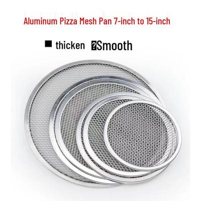 Non-stick Aluminum Pizza Baking Pan and Rack, 7-12 Inch