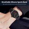 New Breathable Silicone Sports Band for hua-wei Sam-sung watchband 20mm 22mm Silicone Sports Band for Mido- T-issot O-mega Accessories