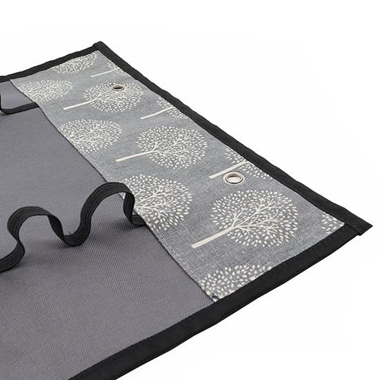 48 Grid Vinyl Roll Storage Bag Space Saving Elastic 600D Oxford Cloth Wall Mounted Vinyl Roll Holder Behind The Door