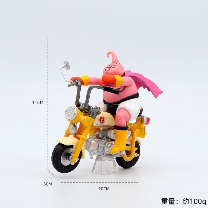 

Фигурки Мотоциклов Сон Гоку и Мастера Роши из Dragon Ball Z Настольный Декор для Автомобиля Милые Коллекционные Модели Игрушки Подходят для Коллекции Фанатов Аниме Подарки 11cm-13cm розовый