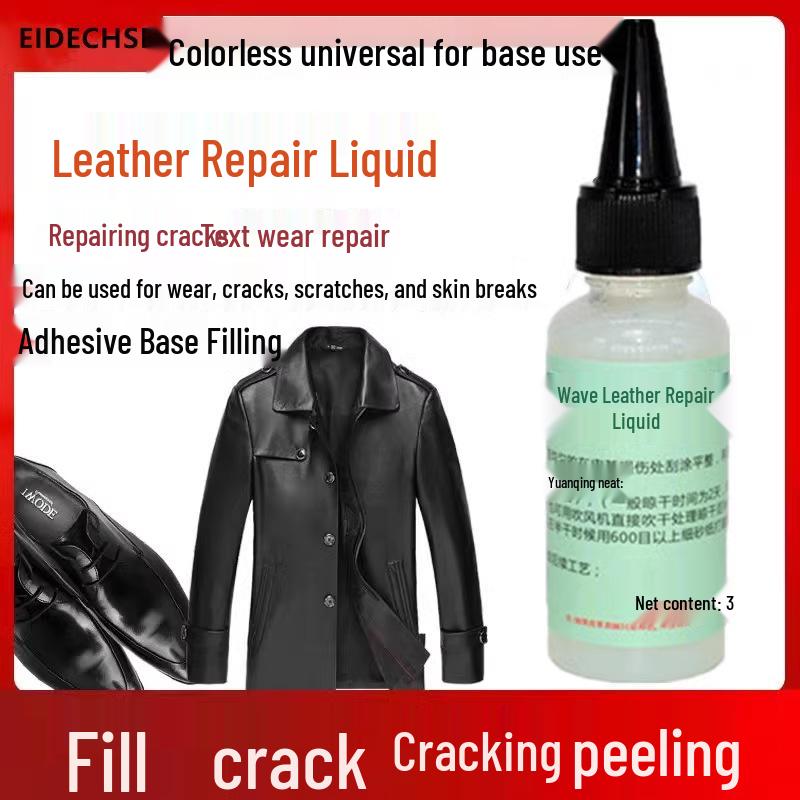 EIDECHSE Leather Color Restorer: Genuine Leather Dye for Sofas, Bags, Clothes, Jackets, and Shoes.