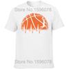 Funny Basketball Heartbeat T Shirts Summer Style Graphic Cotton Streetwear Short Sleeve Basketball Lovers Gifts T-shirt Men