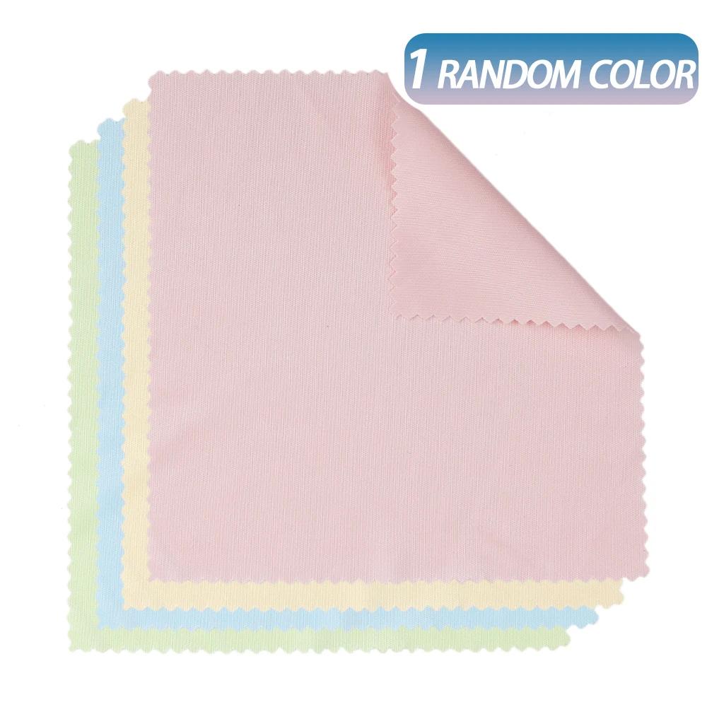 

20PCS 13x13cm Glasses Clean Cloth Microfiber Cleaner Cleaning Cloth for Phone Screen Camera Sunglasses Cloth Color Random 1pcs