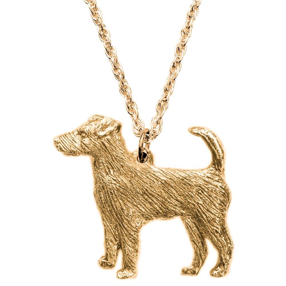 Parson Russell Terrier, British-made Art Dog Pendant Necklace Collection