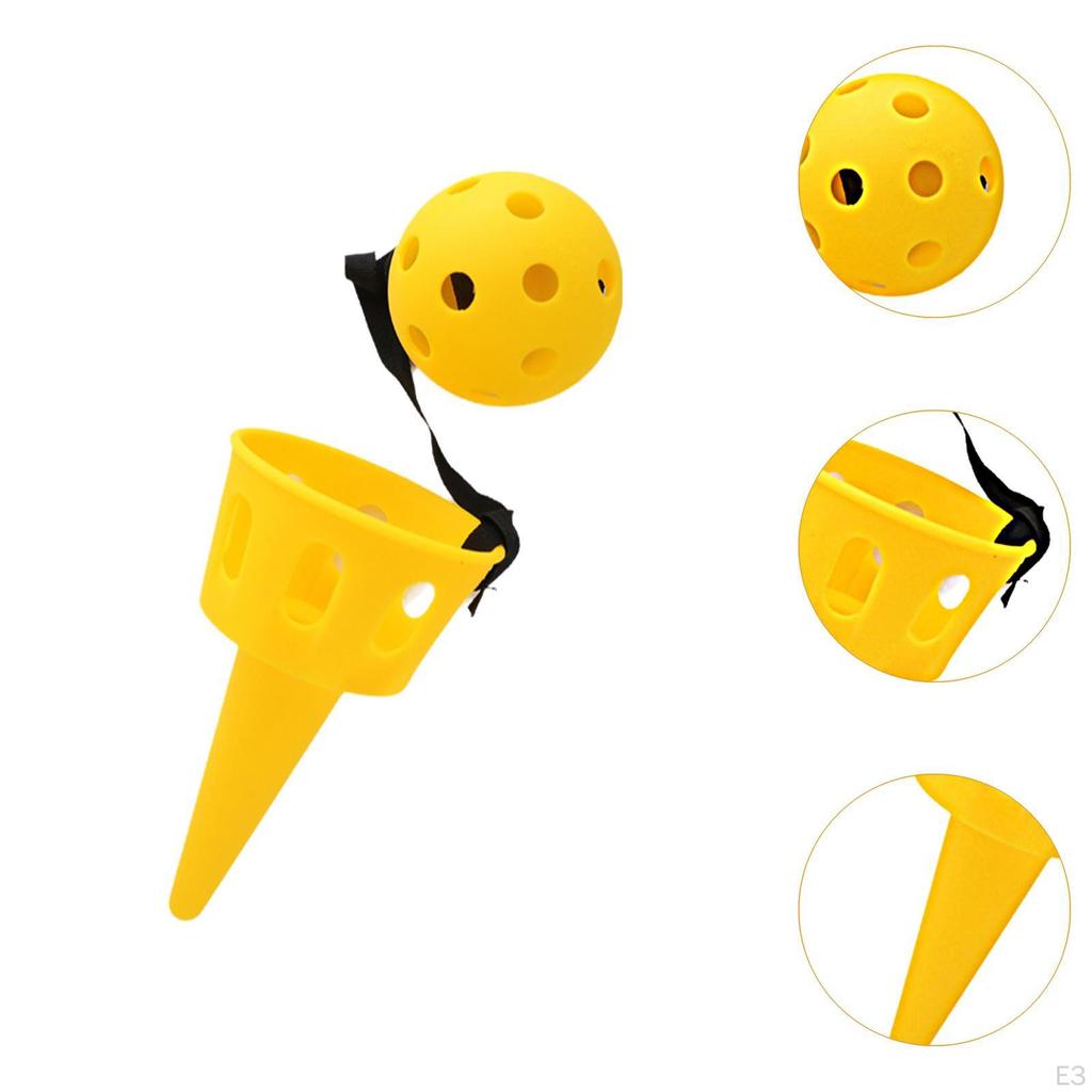 Ballfangspiel Gartenspielzeug Geschicklichkeit verbessern Tragbares Rasen Strandspielzeug für Kinder Jungen