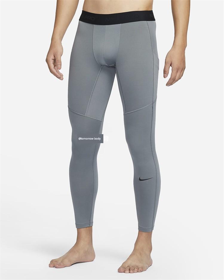 Nike/Nike Men s Autumn and Winter Quick-Drying Warm Thickened Fleece Basketball Training Tight Pants Fb7962-084 S