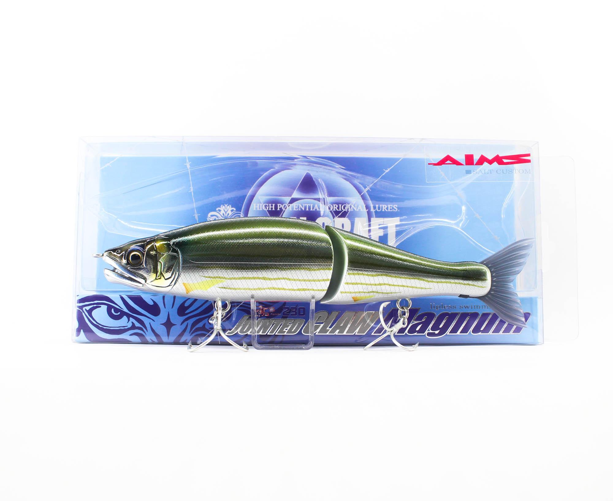 Gan Craft Jointed Claw 230 Magnum Salt Floating Jointed Lure AS-06 (0632)