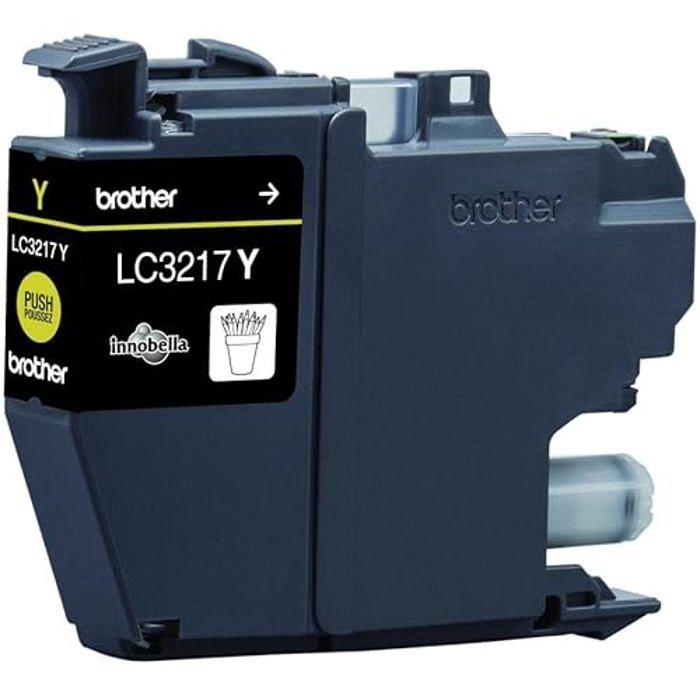 Cartouche D'encre - BROTHER - LC-3217Y - Jaune - Technologie Ink Jet - Compatible Générique
