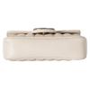 Gucci GG Marmont Mini Shoulder Bag White Quilted Leather Silver Hardware Chain Crossbody Bag for Women Evening Party Daily Commute 476433-DTD5N-9022