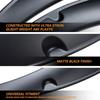4x 32" 35" Fender Flares Wheel Arches Wide Body Mudguards For Infiniti G35 G37 Coupe Sedan