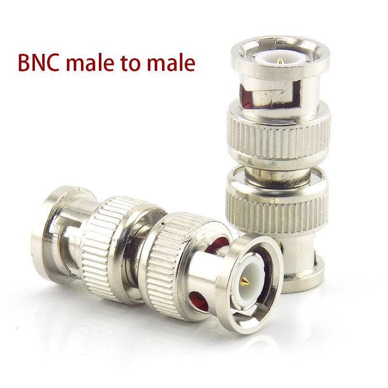

2pcs CCTV BNC Female TO Female F Jack кабельний роз’єм BNC male TO male Coupler Adapter Q9 кабель M to M штекер BNC male to male