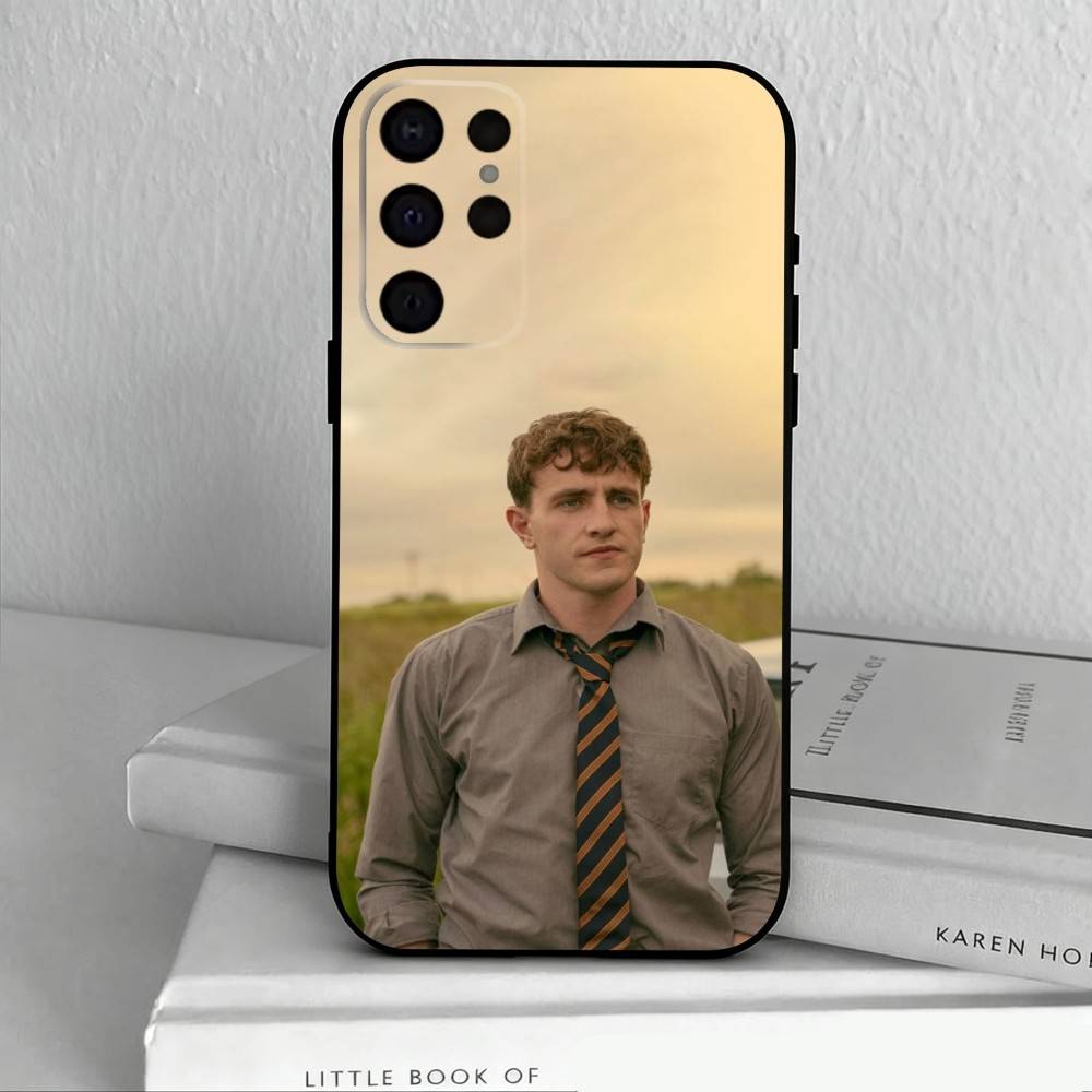I-Irish Actor P-Paul M-Mescal Phone Case For Samsung S25,S24,S21,S22,S23,S30,Ultra,S20,Plus,Others Soft Black Case